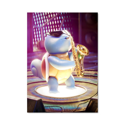 Poster Squirtle Jazzman