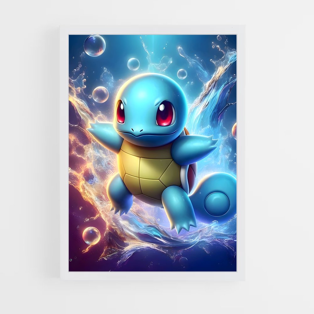 ap-squirtle-4 cadre Blanc