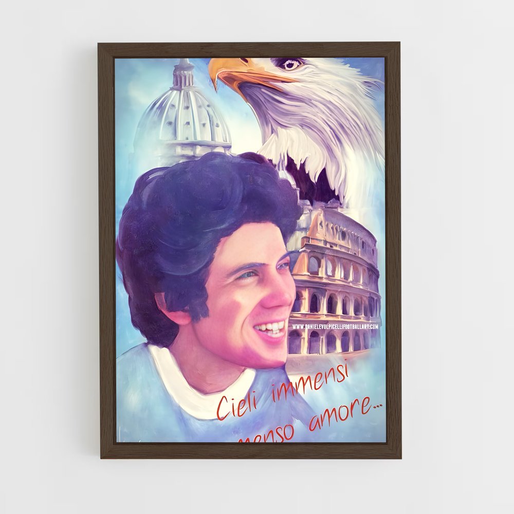 ap-ss lazio-10 cadre Bois foncé
