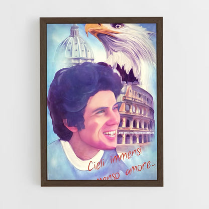 ap-ss lazio-10 cadre Bois foncé