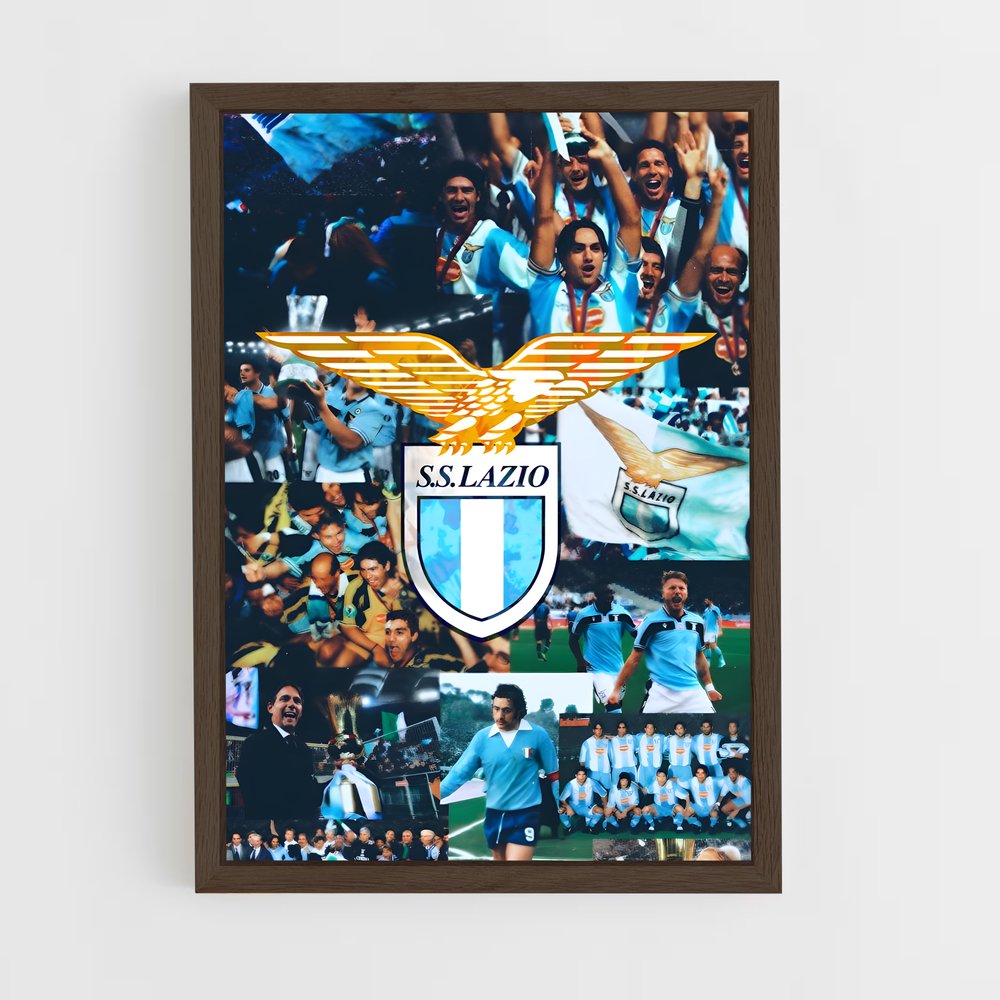 ap-ss lazio-2 cadre Bois foncé