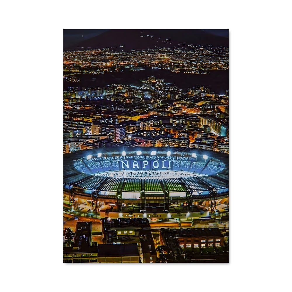 Poster Nuit Magique au Stadio San Paolo