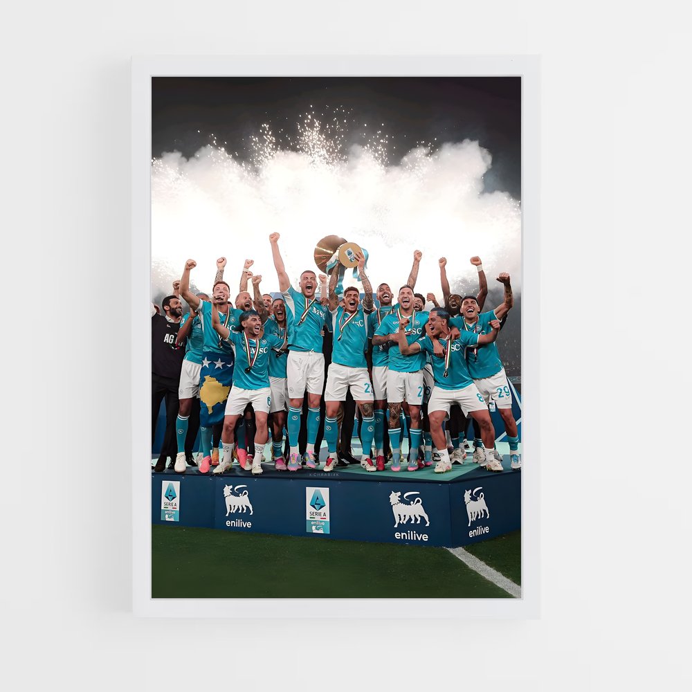 ap-ssc napoli-9 cadre Blanc