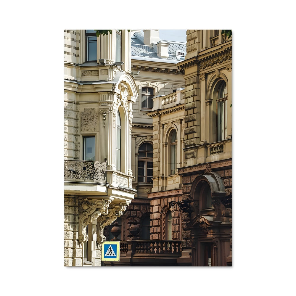 Poster L'Architecture de Saint-Pétersbourg