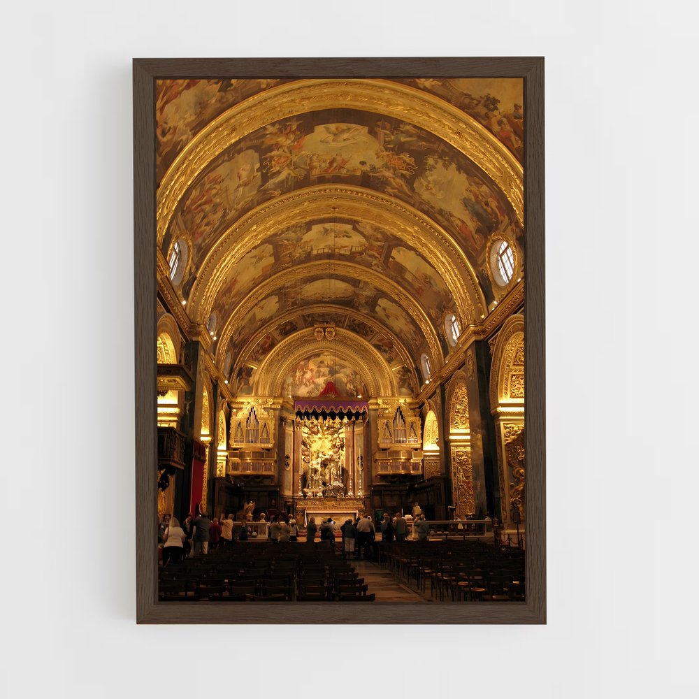 ap-st johns co cathedral-4 cadre Bois foncé