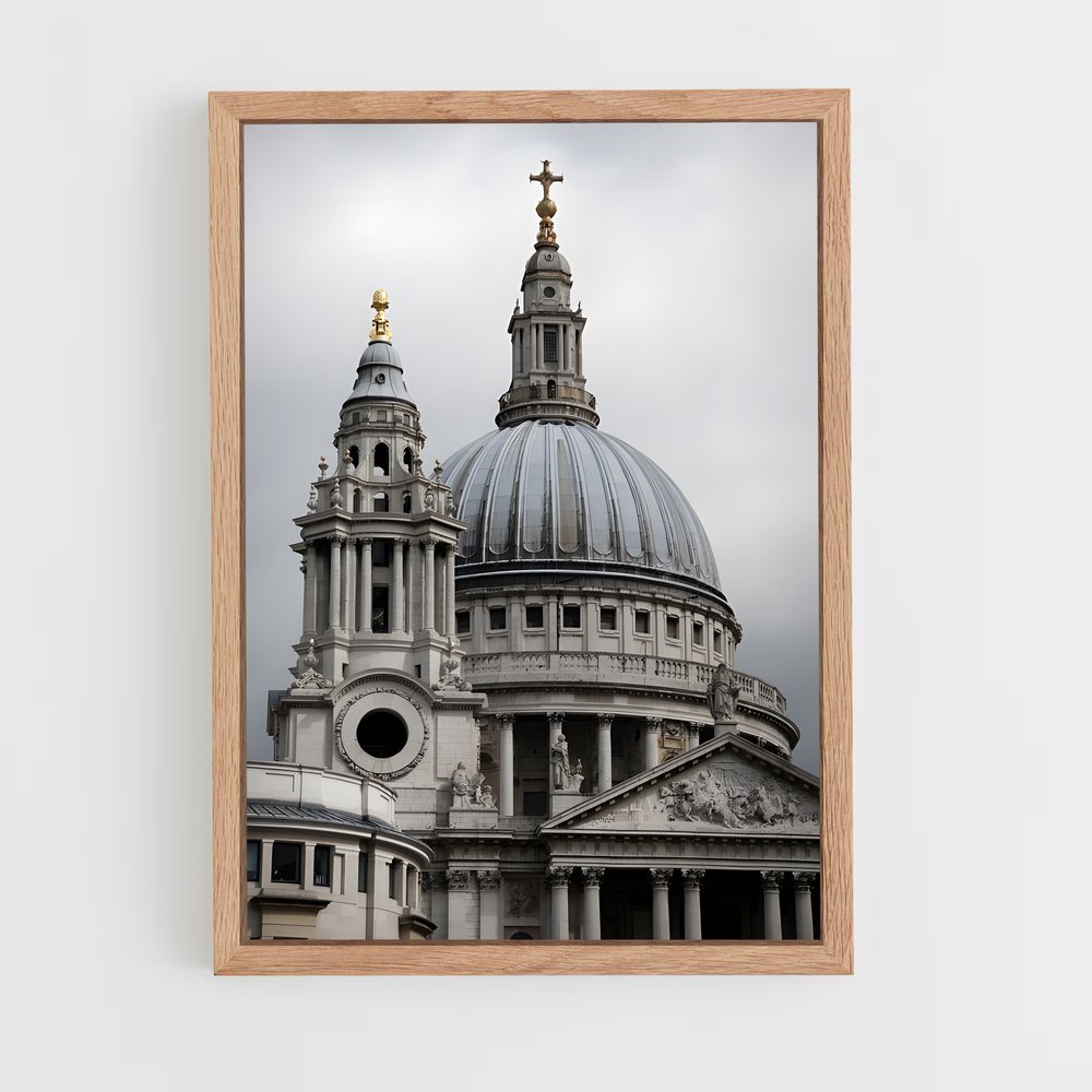 ap-st pauls cathedral-1 cadre Bois clair