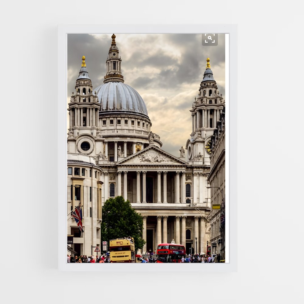 ap-st pauls cathedral-3 cadre Blanc