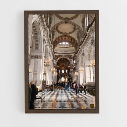 ap-st pauls cathedral-5 cadre Bois foncé