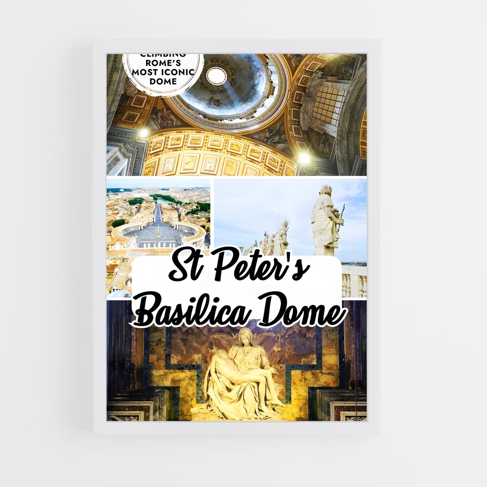 ap-st peters basilica-2 cadre Blanc