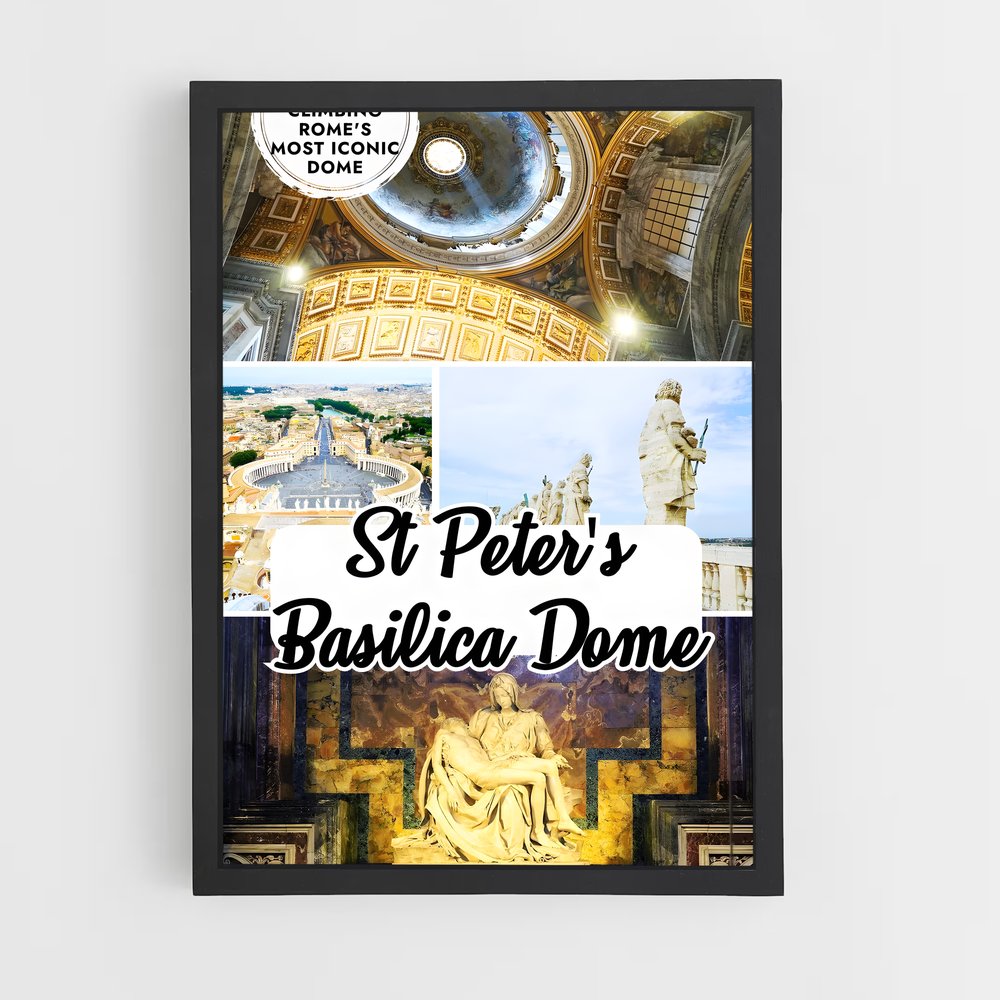 ap-st peters basilica-2 cadre Noir