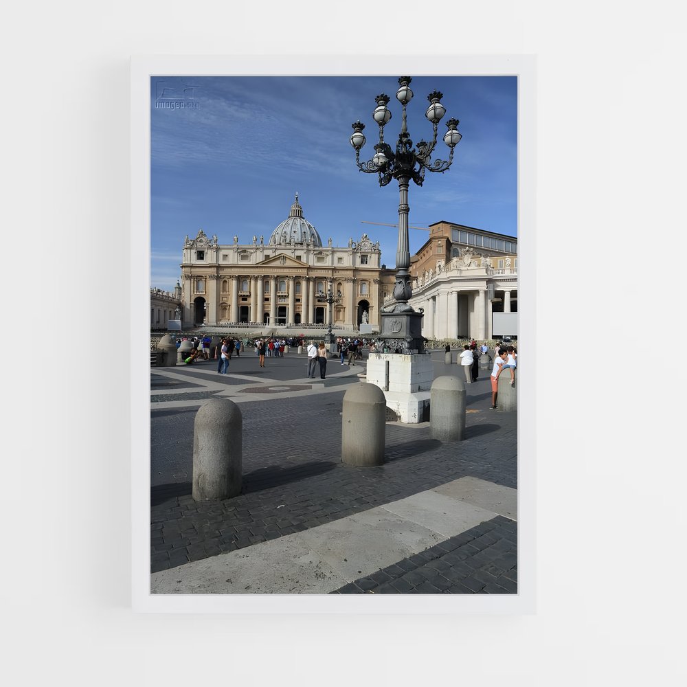 ap-st peters square-2 cadre Blanc