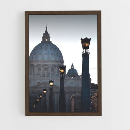 ap-st peters square-8 cadre Bois foncé