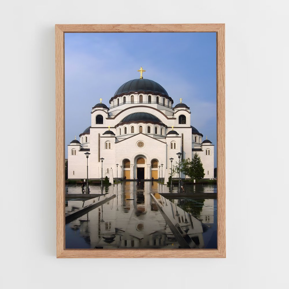ap-st sava temple belgrade-4 cadre Bois clair