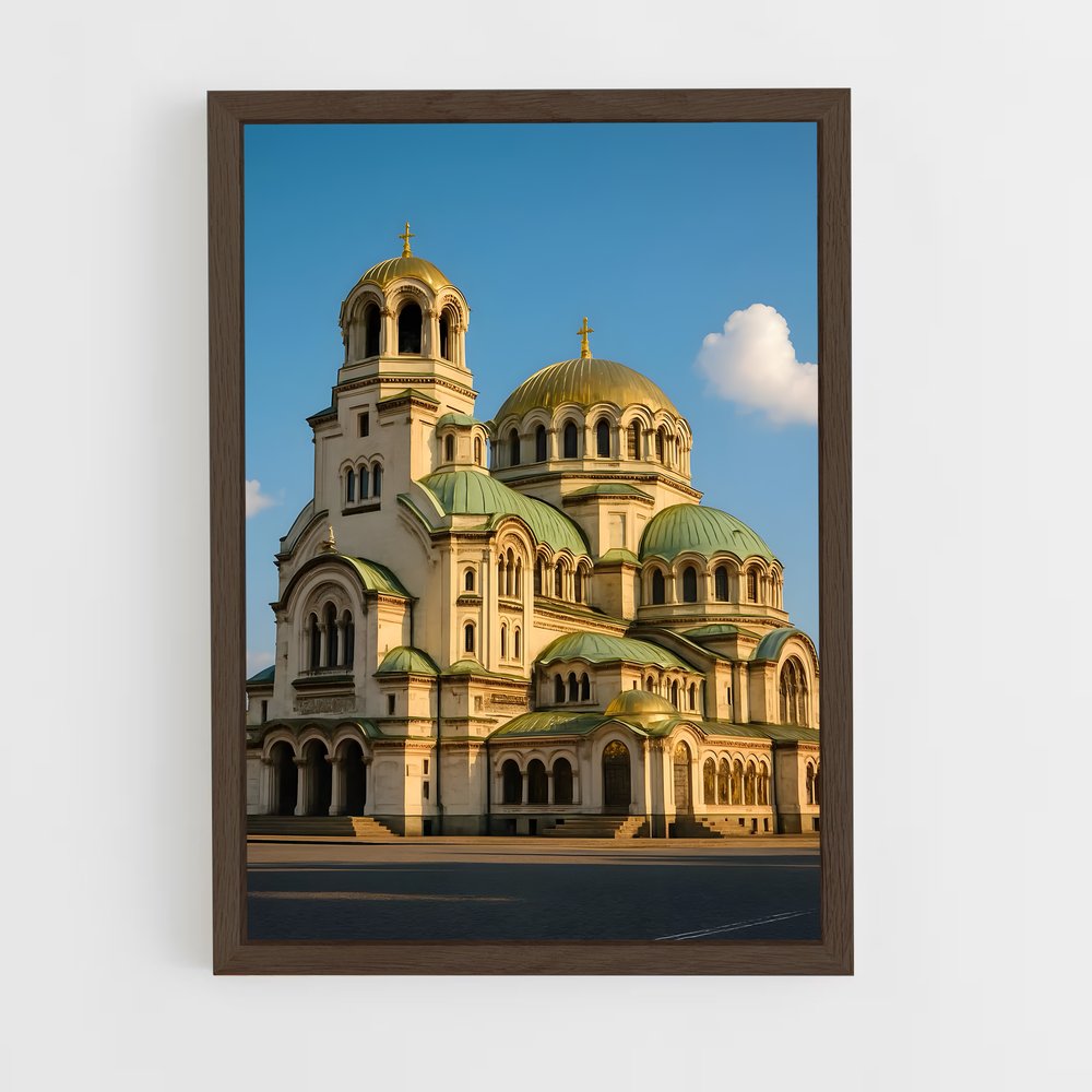 ap-st sofia church-8 cadre Bois foncé