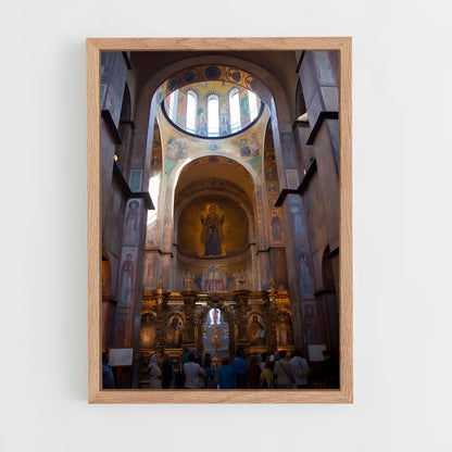 ap-st sophia cathedral kyiv-1 cadre Bois clair