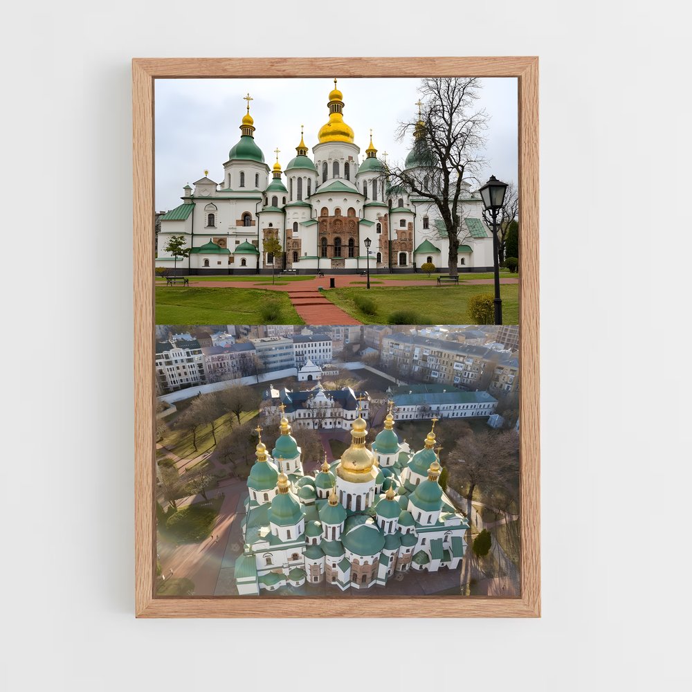 ap-st sophia cathedral kyiv-3 cadre Bois clair