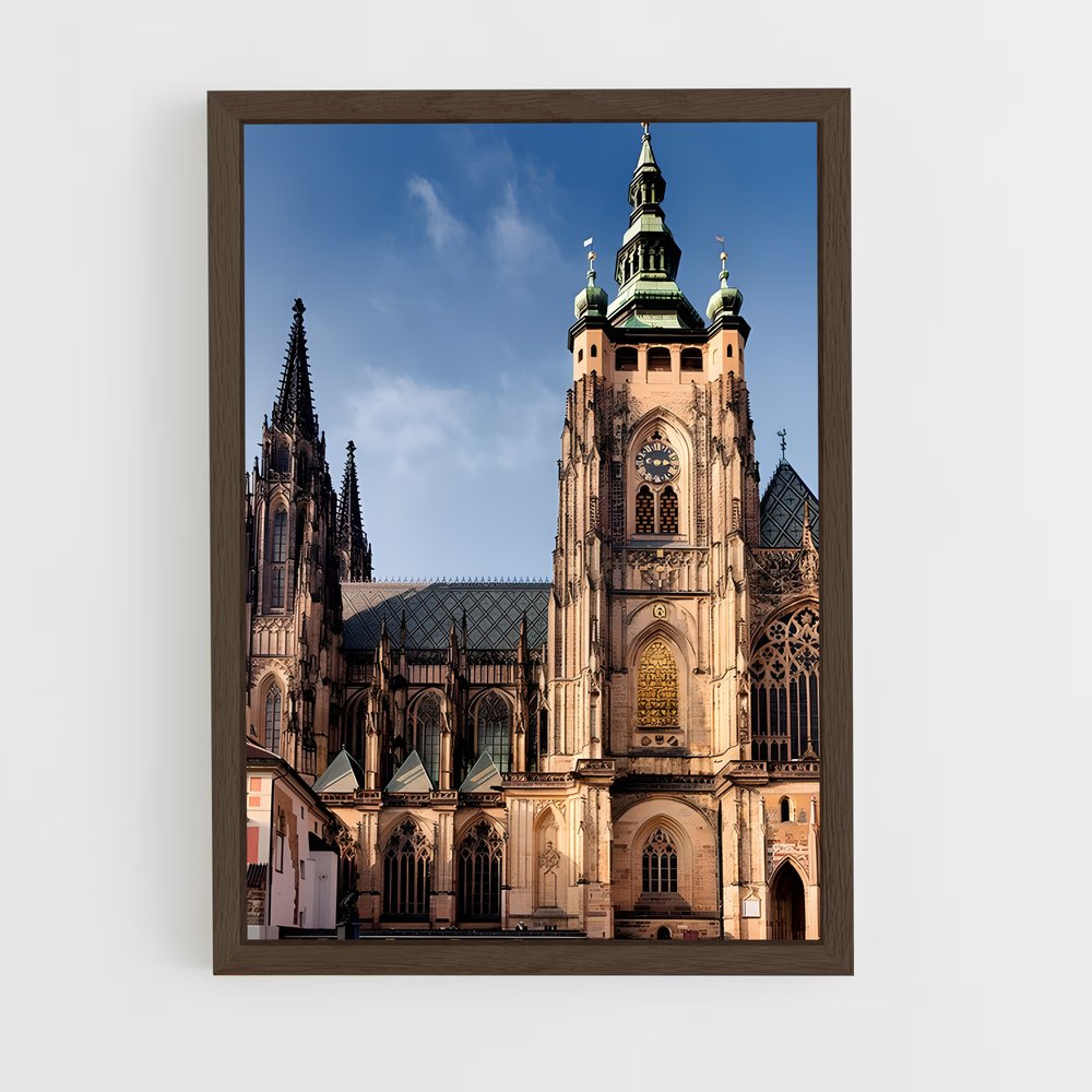 ap-st vitus cathedral-2 cadre Bois foncé