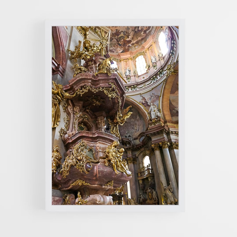 ap-st vitus cathedral-3 cadre Blanc
