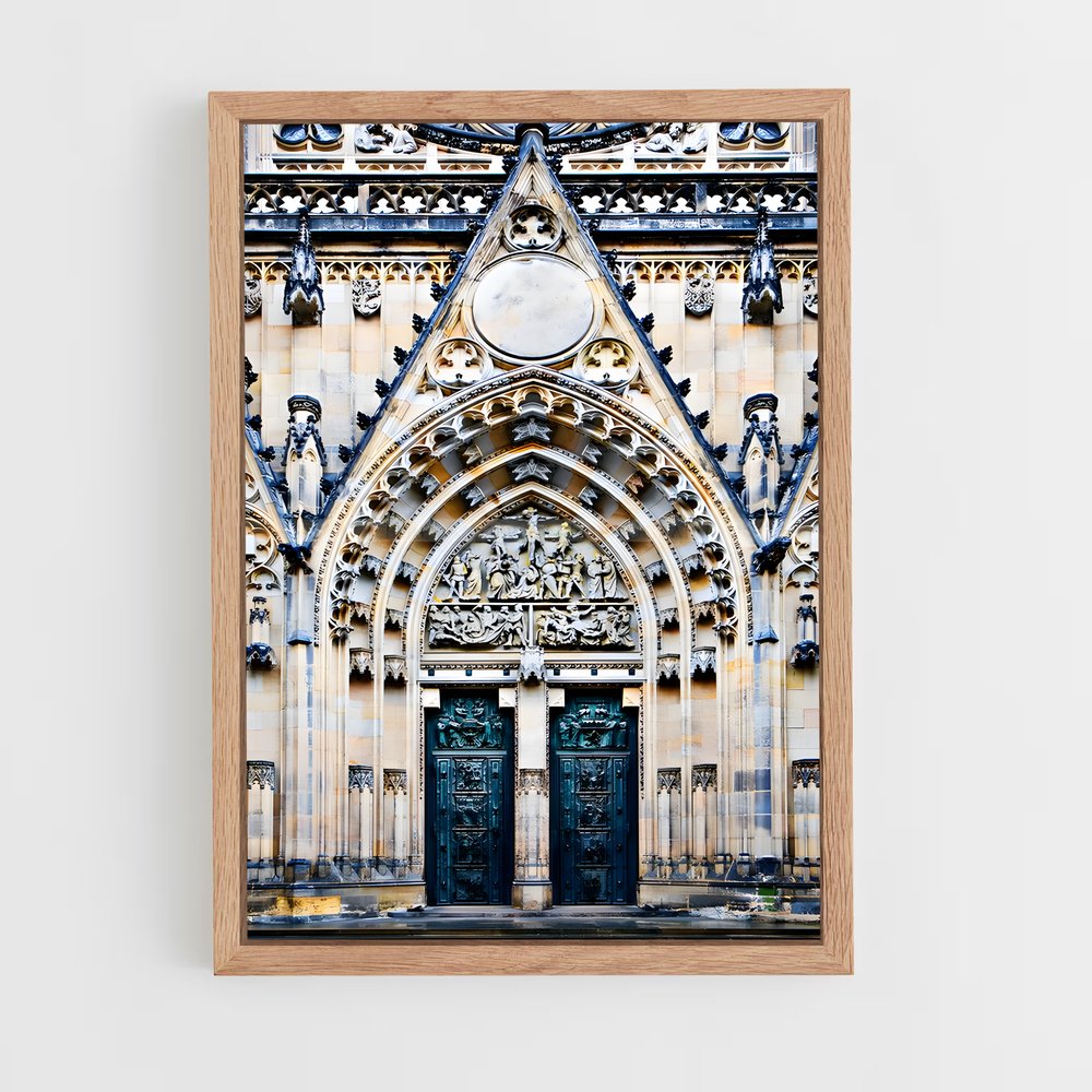 ap-st vitus cathedral-5 cadre Bois clair