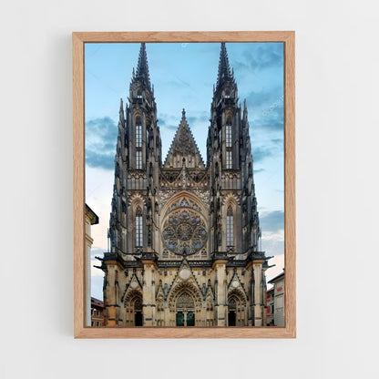 ap-st vitus cathedral-7 cadre Bois clair