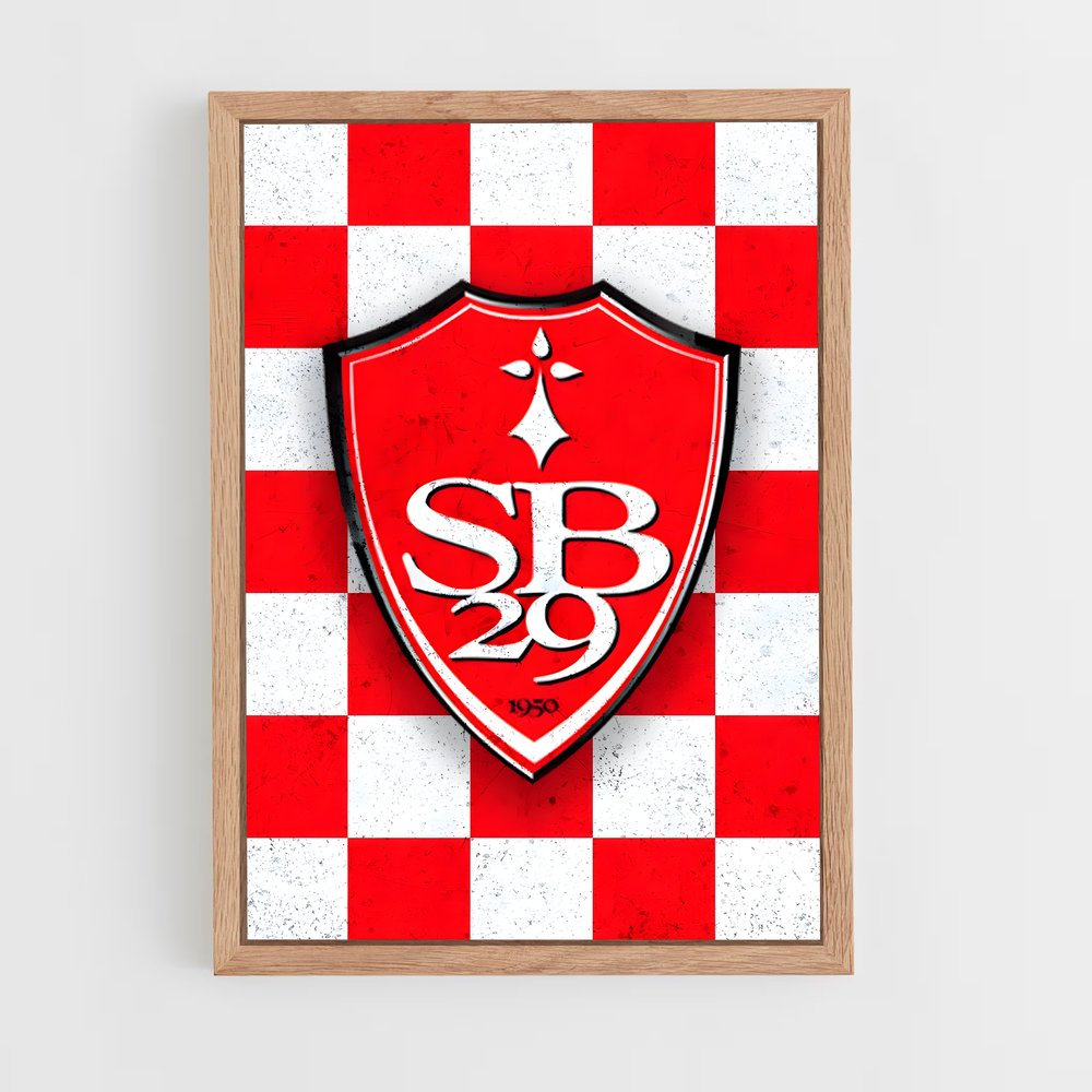 ap-stade brestois 29-2 cadre Bois clair