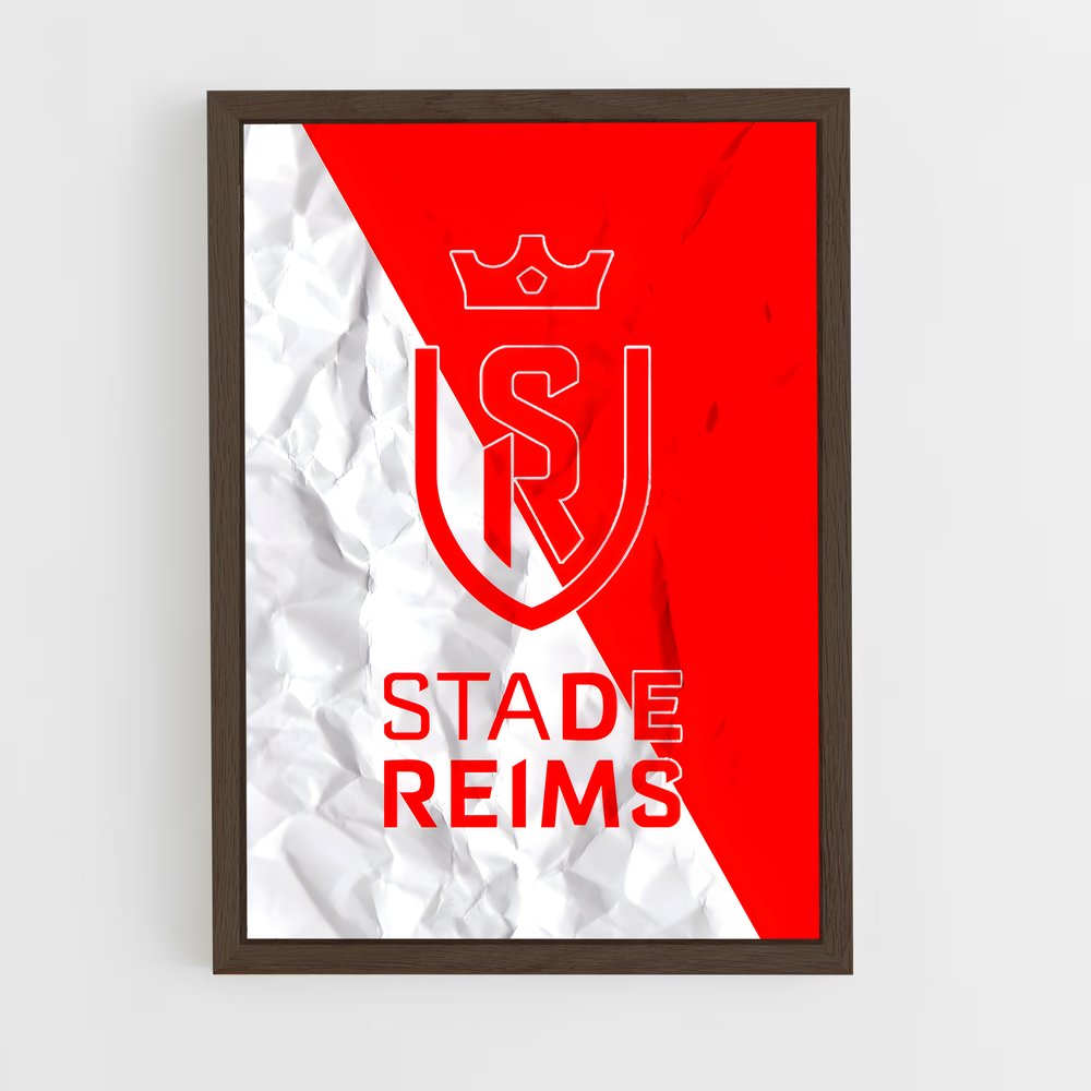 ap-stade de reims-1 cadre Bois foncé