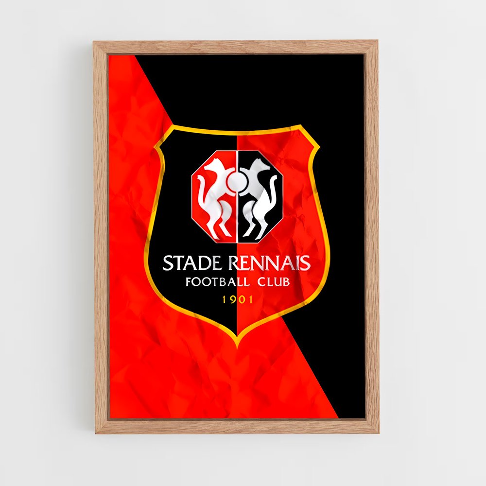 ap-stade rennais fc-1 cadre Bois clair