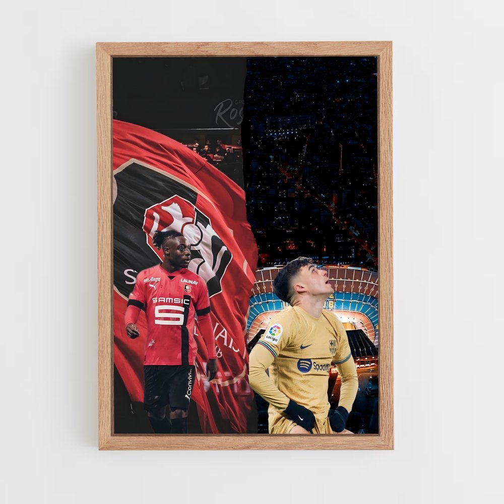 ap-stade rennais fc-12 cadre Bois clair