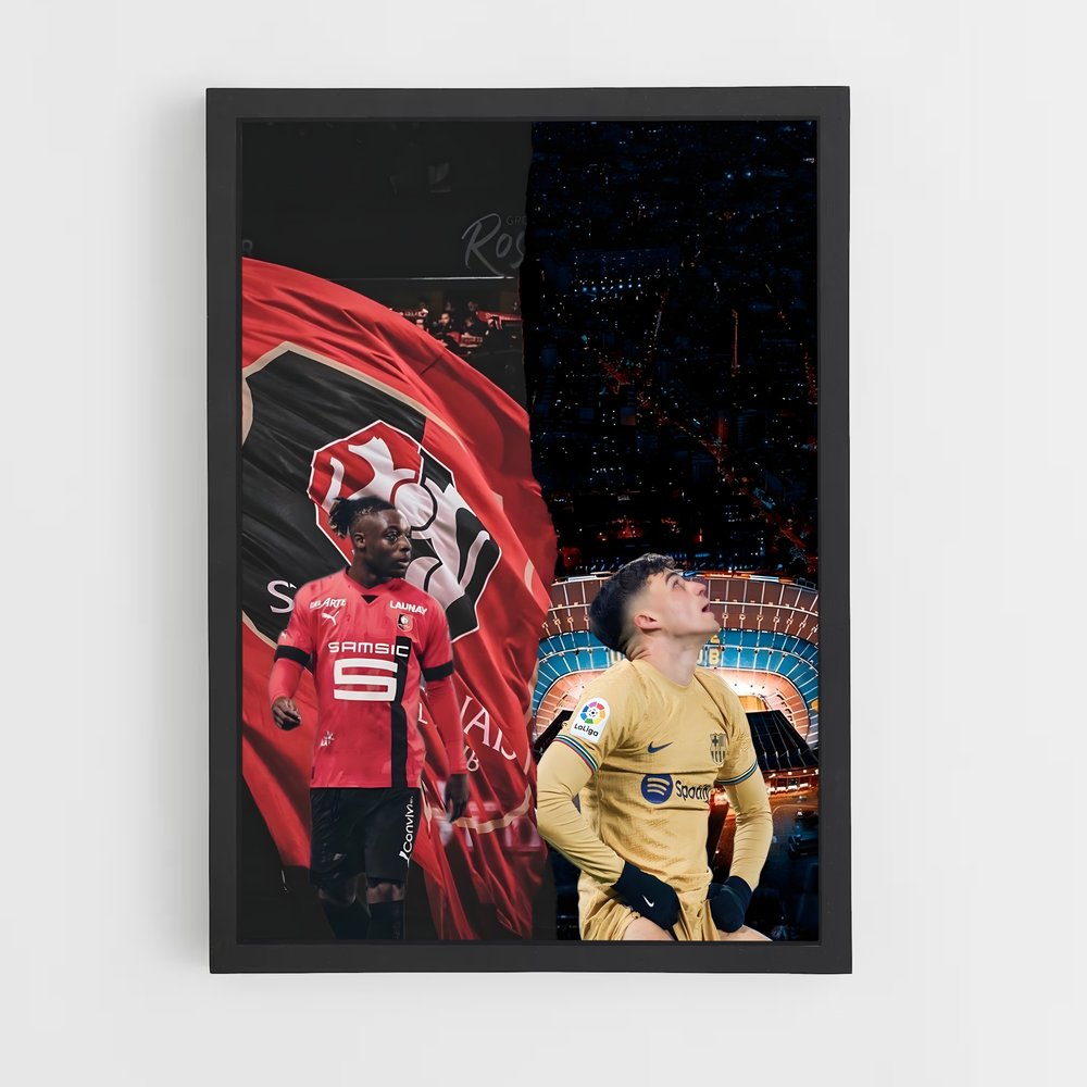 ap-stade rennais fc-12 cadre Noir