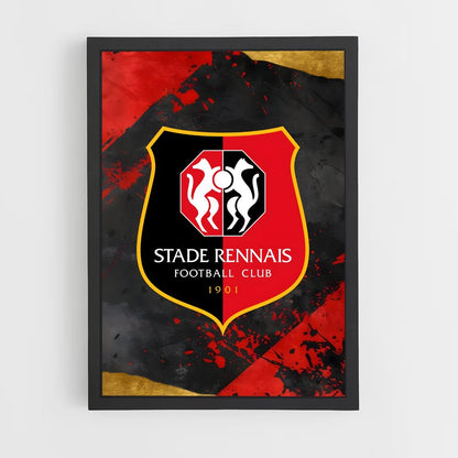 ap-stade rennais fc-4 cadre Noir