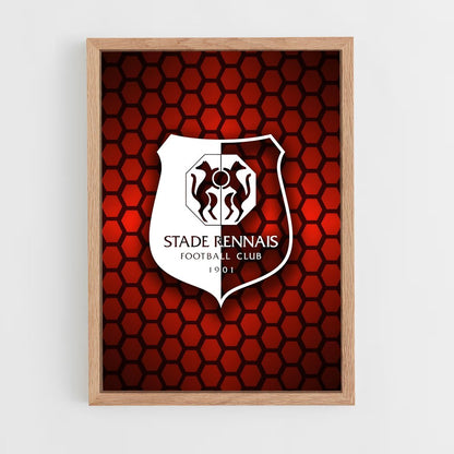 ap-stade rennais fc-5 cadre Bois clair