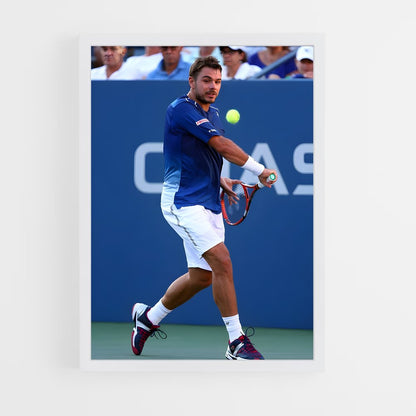 ap-stan wawrinka-2 cadre Blanc