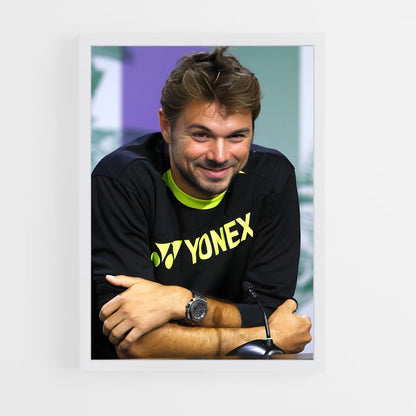 ap-stan wawrinka-3 cadre Blanc