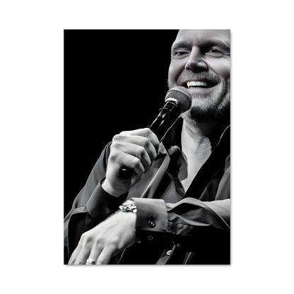 Poster Mic and Laughter