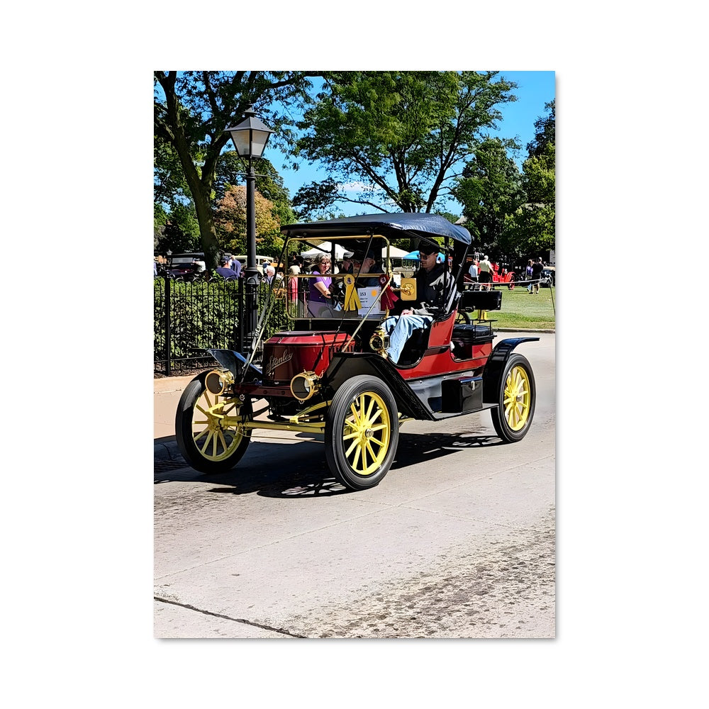 Poster Promenade Vintage