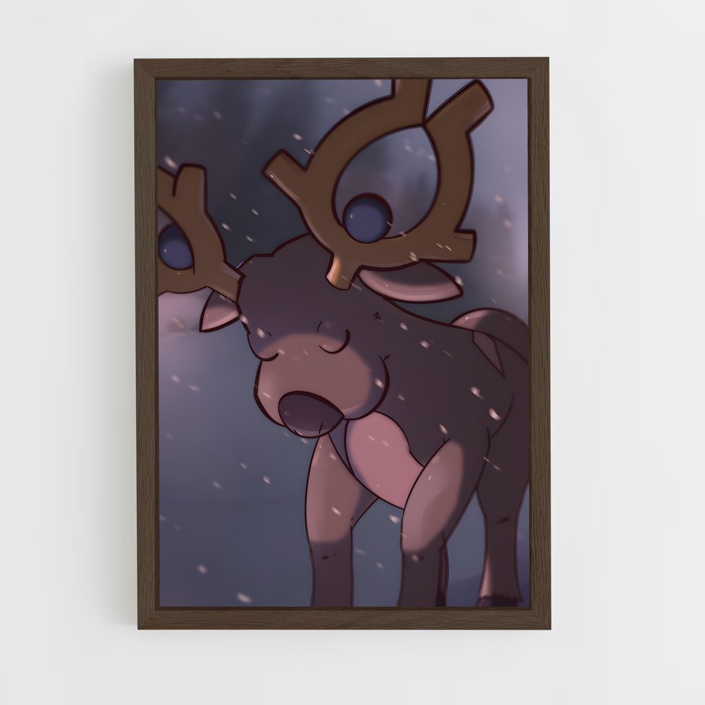 ap-stantler-1 cadre Bois foncé