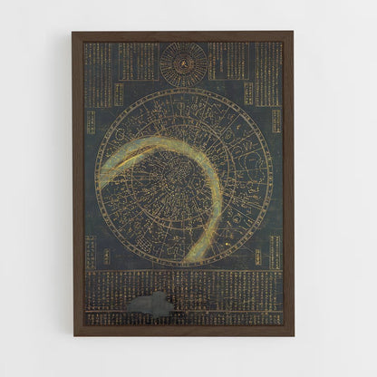 ap-star chart-1 cadre Bois foncé