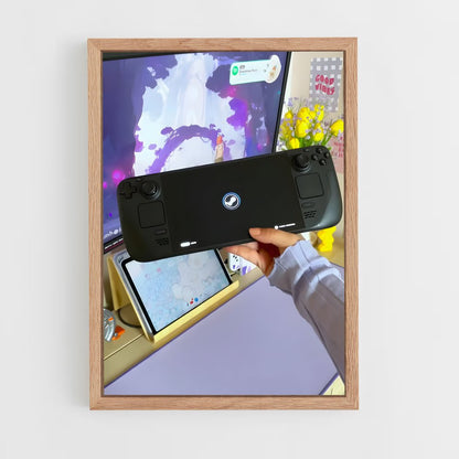 ap-steam deck-3 cadre Bois clair