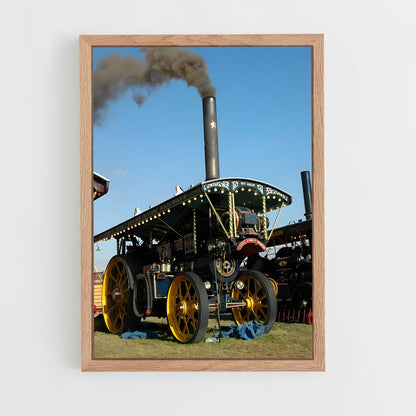 ap-steam tractor-4 cadre Bois clair