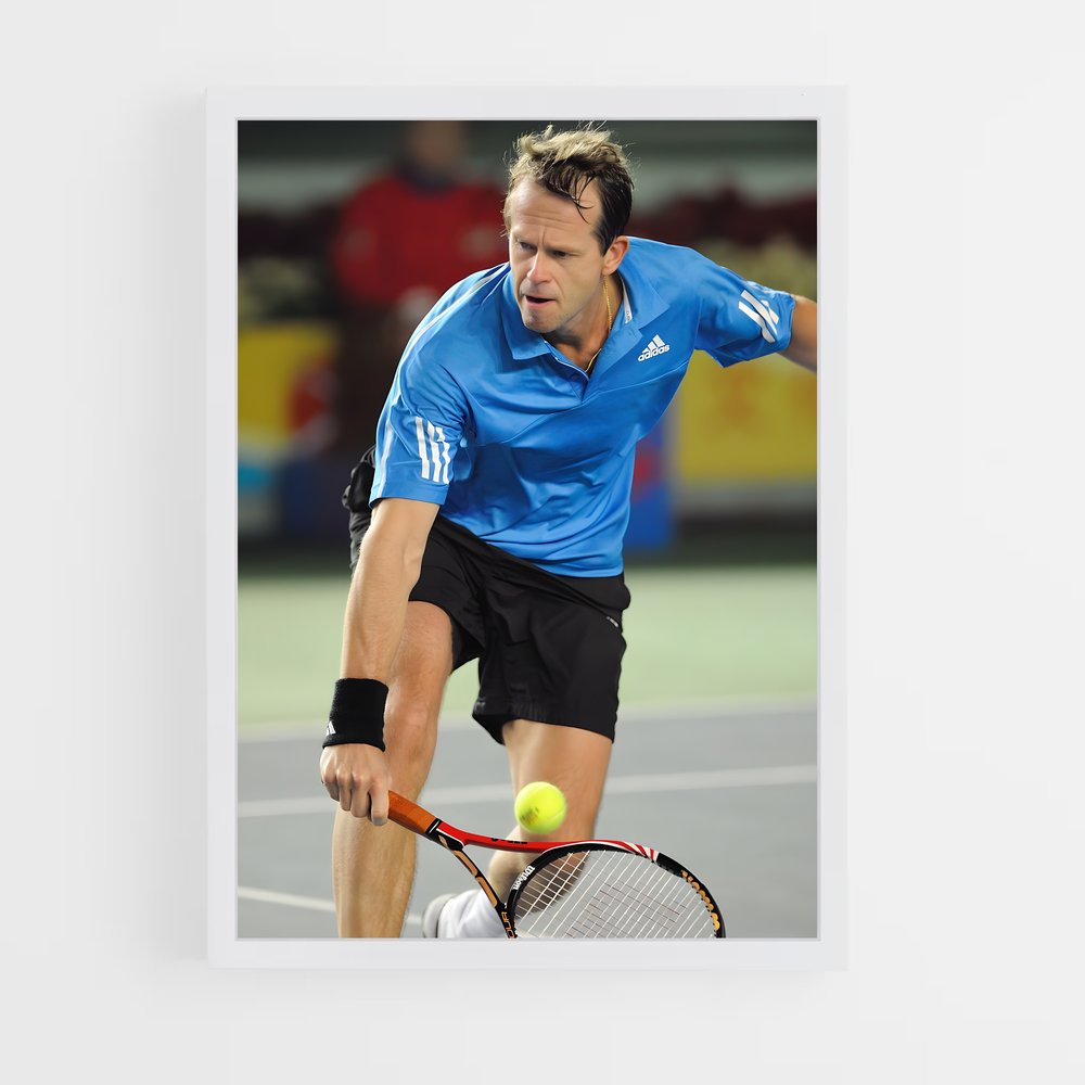 ap-stefan edberg-6 cadre Blanc