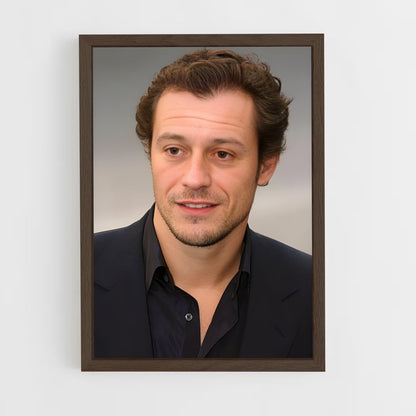 ap-stefano accorsi-9 cadre Bois foncé