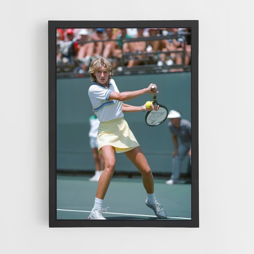 ap-steffi graf-2 cadre Noir