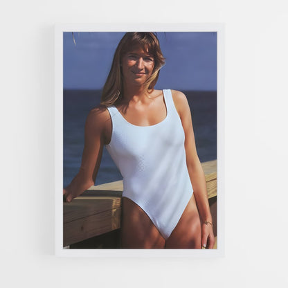 ap-steffi graf-3 cadre Blanc