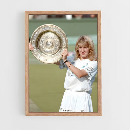 ap-steffi graf-4 cadre Bois clair