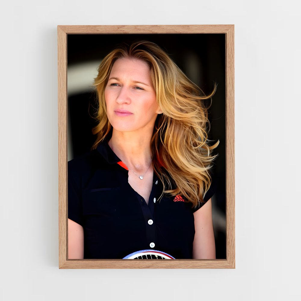 ap-steffi graf-5 cadre Bois clair