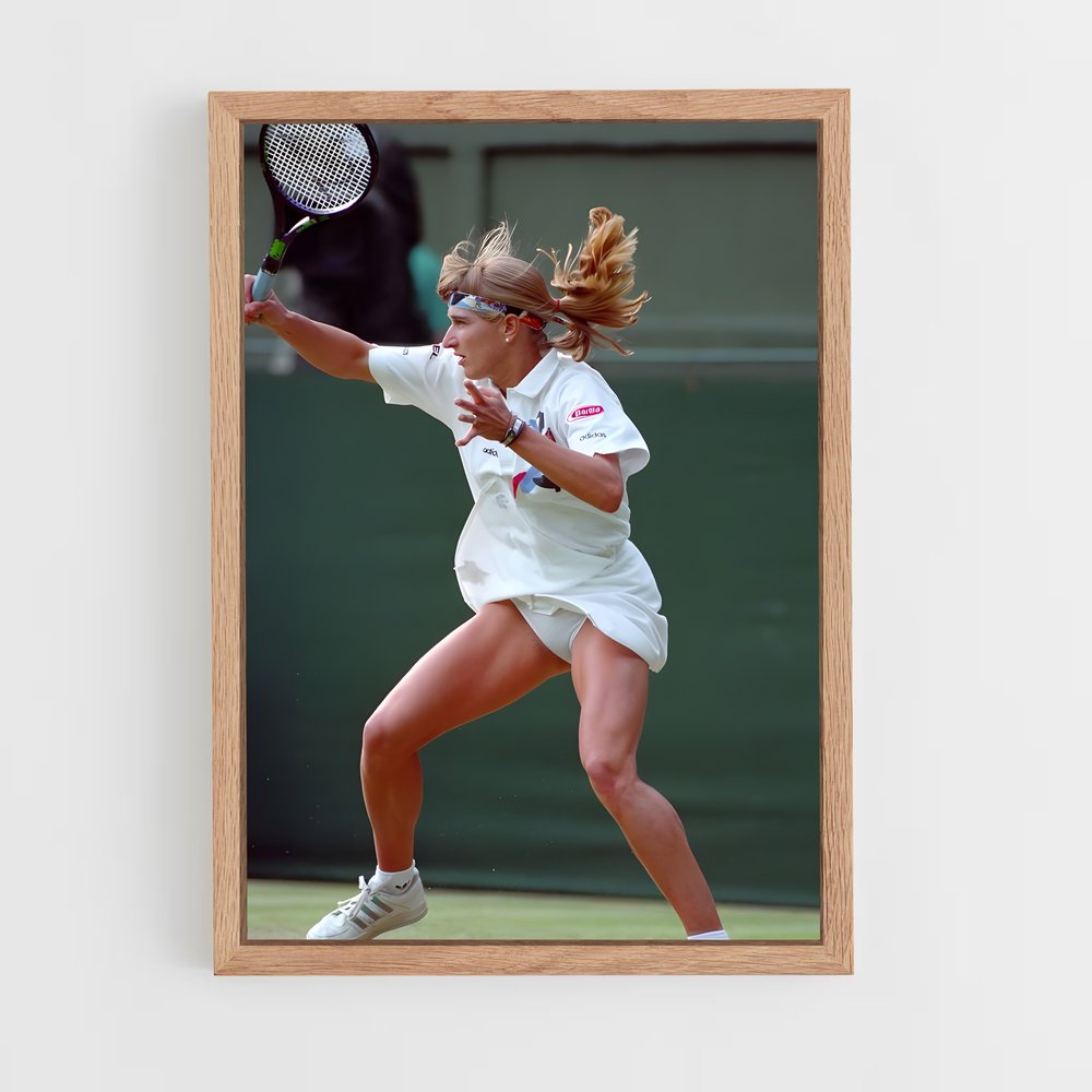ap-steffi graf-6 cadre Bois clair