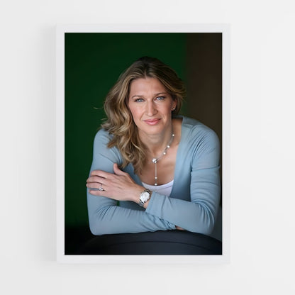 ap-steffi graf-7 cadre Blanc