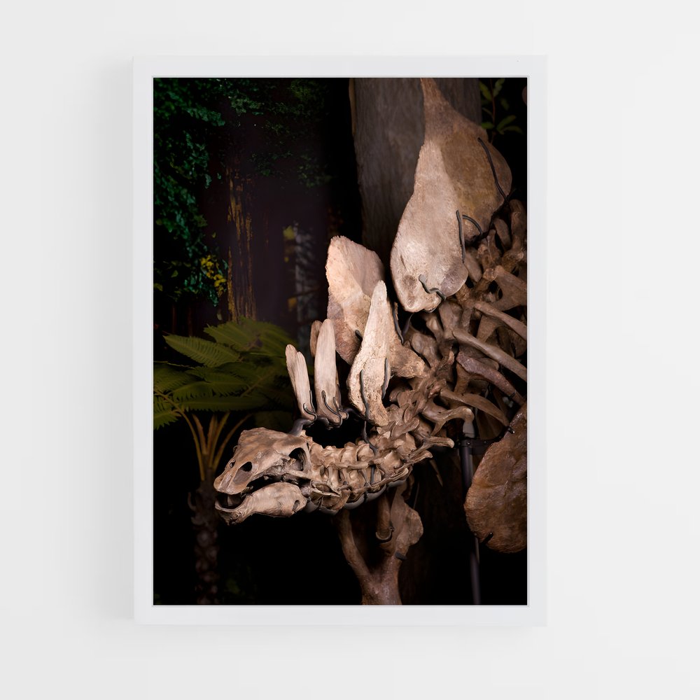 ap-stegosaurus-1 cadre Blanc