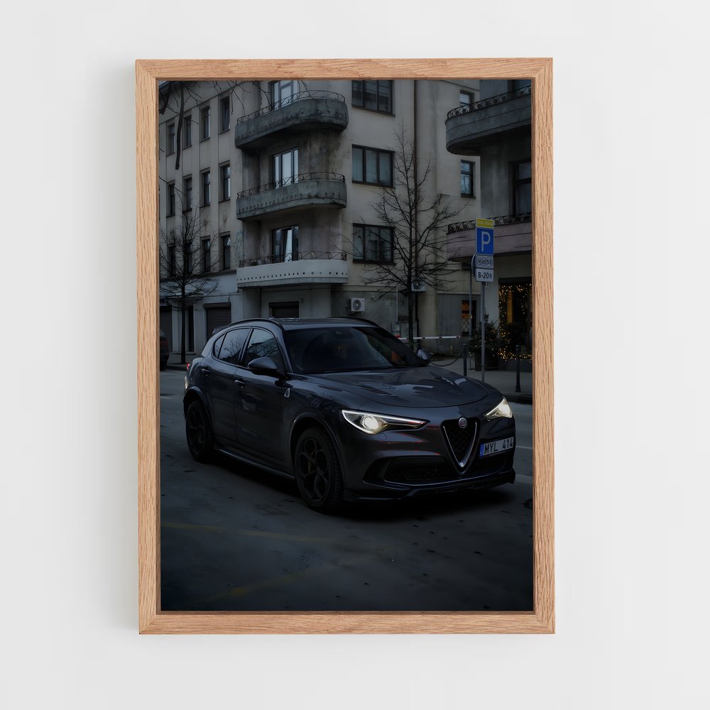 ap-stelvio quadrifoglio-2 cadre Bois clair