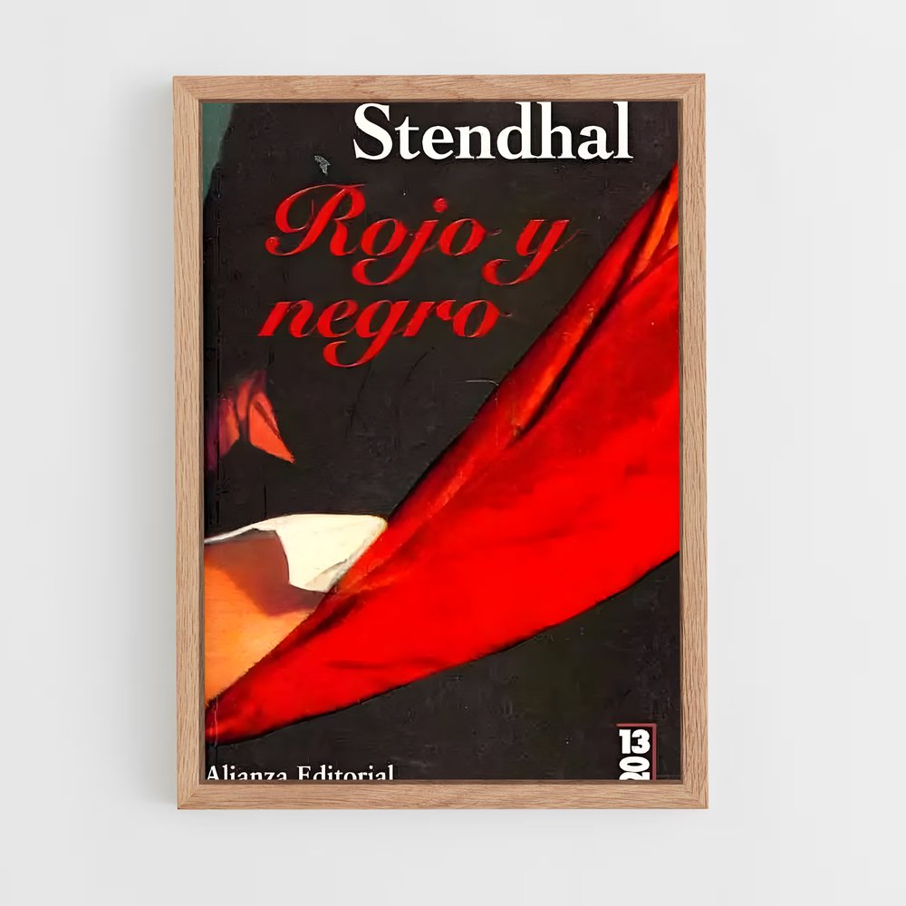 ap-stendhal-4 cadre Bois clair